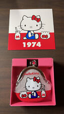 Hello Kitty Coin Purse Case Vintage Collection 1970's Reprint From Japan picture
