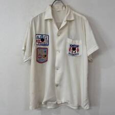 Vintage 50S 60S Coca Cola Patch Open Collar Short Sleeve Shirt picture