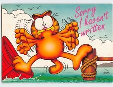 Postcard Garfield Art Print 