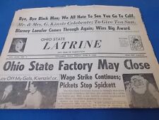 Ohio State University Latrine June 3, 1960 Student College Newspaper Humor Spoof picture