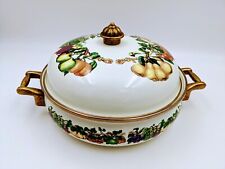 VTG Tabletops Unlimited Ceramic Induction casserole gorgeous Victorian look.  picture