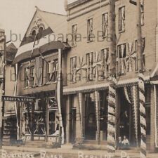 1908 RPPC Groff's Store Old Home Week Parade Berlin Pennsylvania Postcard picture