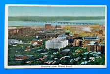 1925 MONTREAL FROM MOUNT ROYAL POSTCARD picture