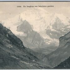c1910s Interlaken, Switzerland Jungfrau Mountain Summit Wehrli AG Kilchberg A196 picture