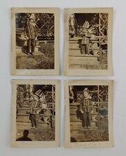 1920s Snapshots Little Boy Indian Native American Costume Outfit Photos Dress Up picture