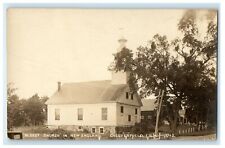 c1910's Oldest Church In New England Chesterfield NH RPPC Photo Postcard picture