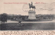 Boston Massachusetts MA Statue General Washington 1906 UDB Postcard C34 picture