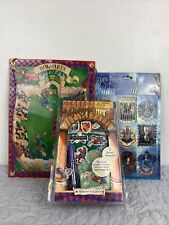 Vintage Harry Potter Hogwarts Metal Tin with 45 Removeable Magnets Sealed picture