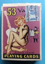 Vintage ALBERTO VARGAS GIRLS 54 Pinup Playing Cards Deck 1940s  picture