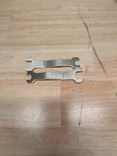 Lot of Two Railroad Signal Terminal Wrenches 1/2″ Open End and 3/8″ Open End picture