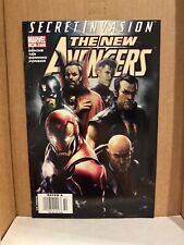 The New Avengers #44 ~FN HTF LATE NEWSSTAND Secret Invasion 2008 Marvel Comics picture