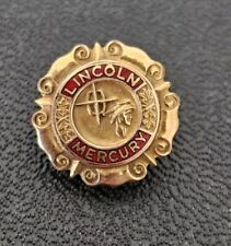 Vintage Lincoln Mercury Loyal Service 10K Gold Filled PIN Automotive Award Badge picture