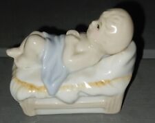 1986 Enesco Porcelain Nativity Baby Jesus picture