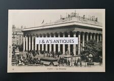 c. 1900's Commerce Building (Stock Exchange) Paris, France Unposted Postcard  picture