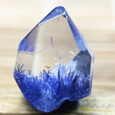 3.2Ct Very Rare NATURAL Beautiful Blue Dumortierite Quartz Crystal Specimen picture