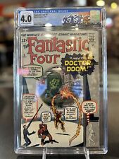 Fantastic Four #5 / 4.0 CGC / 1962 / 1st Dr. Doom / Freshly Graded / Big Key picture
