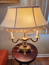 Vintage Fredrick Cooper Bronze Franch Style Candelabra Table Lamp picture
