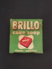 Vintage Brillo Cleanser Cake Soap with Box  picture