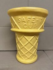 Blow Mold Giant Plastic Safe T Cup Cone Bottom Planter Barrel picture