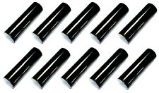 10 x Shungite Cylinders Harmonizers POLISHED set of 10 rods L 100 mm D 30 mm picture