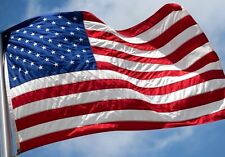 American Flag 3X5 FT Outdoor - USA Heavy Duty Nylon US Flags with Embroidered St picture