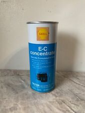 Vintage SHELL E-C CONCENTRATE Engine Cleaner 1-15 oz Metal Can RARE Nice Look picture