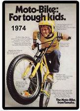 1974 Yamaha Moto - Bike Bicycle   Refrigerator / Toolbox  Magnet  Ad   picture