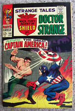 STRANGE TALES # 159 FN/VF 7.0  Captain America Steranko cvr picture