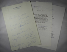 Autograph Manuscript Handwritten by Pres. John F. Kennedy for Last Trip Overseas picture