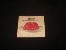 Antique Jell-O Jello Victorian Advertising Cookbook Recipes early 1900s picture