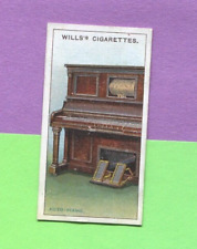 1915 W.D. & H.O. WILLS CIGARETTES FAMOUS INVENTIONS CARD #23 AUTO - PIANO picture