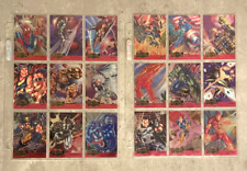1995 Fleer Marvel Metal - Metal Blaster - Complete 18 Card Set - NM/M picture