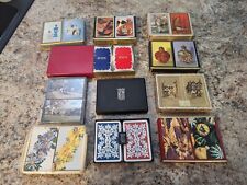 Lot of Vintage Playing Cards/10-Double Decks - Congress and other brands picture