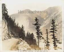 1938 Press Photo Fraser River canyon viewed from Caribou Trail, British Columbia picture