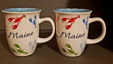 Maine Lobster Coffee Mug Set Of 2 picture