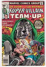 Marvel Super-Villain Team-Up #13 Comic Book 1977 Dr Doom & Sub-Mariner Atlantis picture