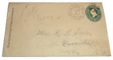 1893 WESTERN NEW YORK & PENNSYLVANIA WNY&P SALAMANCA & OIL CITY RPO ENVELOPE picture
