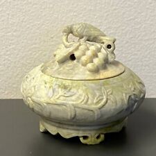 Trinket Box Hand Carved Soapstone picture