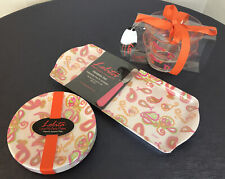 Lolita Love My Party Paisley Bowl Tray Melamine 4 Plates 2 Tray 2 Bowls Spreader picture