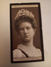 1908 Wills Portraits European Royalty HRH The Grand  Princess George  of Russia picture
