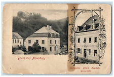 c1905 Hotel Steil Greetings from Neuerburg Germany Multiview Postcard picture