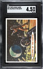 1957 Topps Space Cards 1958 Target Moon #51 Eclipse Of The Earth SGC 4.5 picture