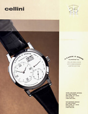 2002  CELLINI A. LANGE & SOHNE LIMITED EDITION WATCH VINTAGE PRINT AD picture