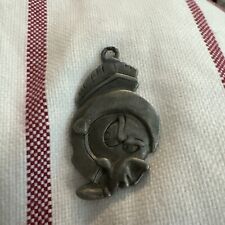 Vintage Marvin The Martian Looney Toons-Pewter / Pendent Necklace 1994 picture