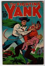 Fighting Yank #18  G+ 2.5  1946 Nedor   Alex Schomburg cover picture