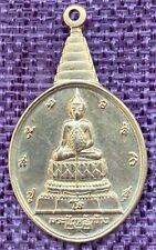 Phra Chai Lang Chang Medal, Sacred Buddha Amulet Pendant picture
