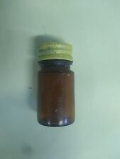 Vintage Brown Roerig X Medicine  Bottle 2 1/2