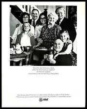1968 AT&T Long Distance Phone Service Vintage PRINT AD Family Portrait Home Life picture