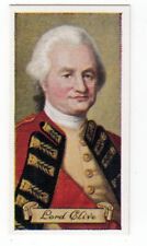 East India Company: 1935 Card of ROBERT CLIVE Commander-in-Chief British India picture