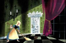 Mary Blair Disney Cinderella Cleaning the Castle Concept Print picture